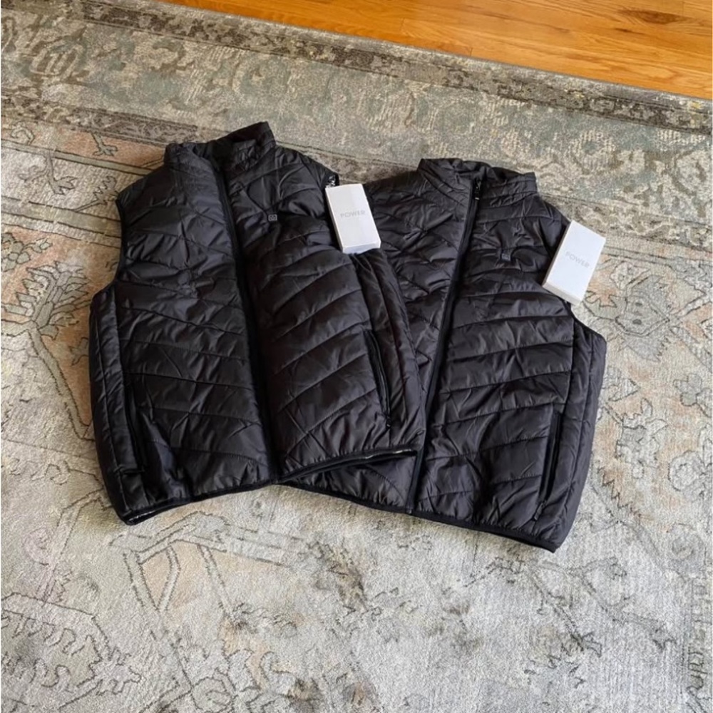 Elegant Black Puffer Vest for Women